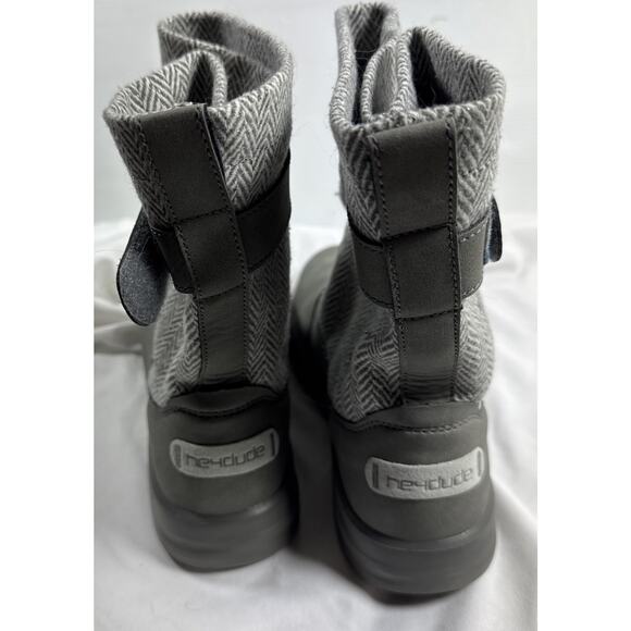Hey Dude Women’s Robin Gray Pull-On Boots Sz 10/EU 41 Slip On Adjustable EUC - Picture 4 of 8